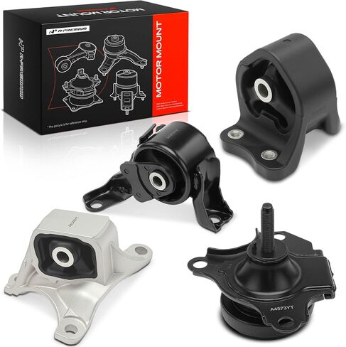 حامل محرك المحرك A-Premium ومجموعة حامل ناقل الحركة المتوافقة مع Honda Element 2003-2010 2.4L، ناقل الحركة اليدوي، مجموعة 4 قطع، استبدال # 50840S6M010، 50821SCVA02 in Saudi Arabia