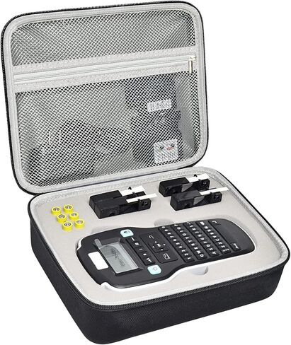 Case Compatible with DYMO Label Maker LabelManager 160/280 Portable Label Maker, Tag Printer Storage Organizer for AC Adapter, Tape Cartirdges and More Accessories(Box Only) Gray in Saudi Arabia