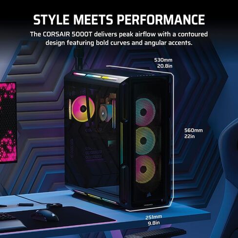كمبيوتر الألعاب Corsair Vengeance i8200 iCUE Link Edition - وحدة المعالجة المركزية Intel Core i9 14900KF المبردة بالسوائل - وحدة معالجة الرسومات NVIDIA GeForce RTX 4090 - ذاكرة Dominator Titanium RGB DDR5 سعة 64 جيجابايت - 4 تيرابايت (2x2 تيرابايت) M.2 SS in Saudi Arabia