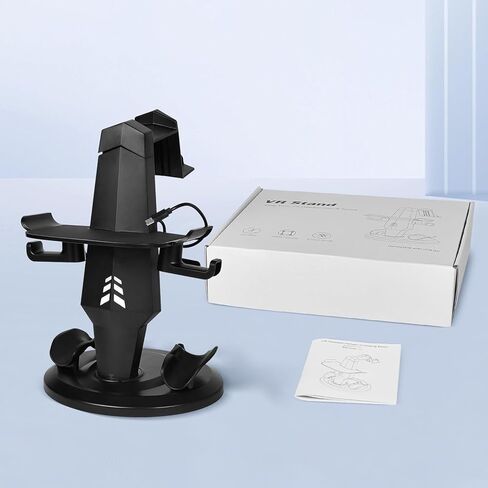 VR Headset Charging Stand for Oculus Quest 2 Headset, TechKen Quest 2 Accessories Stand Holder Supports Charging Headset with Type C Cable, VR Controllers Holder Stand in Saudi Arabia