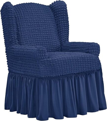 مجموعات الخ المربعات محكم تكدرت الغلاف رمادي داكن Loveseat in Saudi Arabia