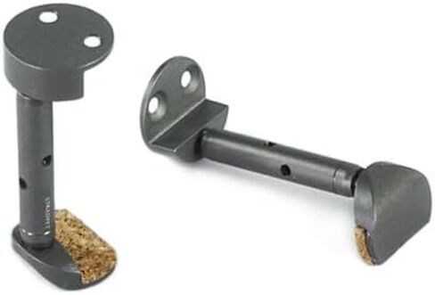 Titanium Chinrest Clamps, Chinrest Screws in Bright & Gun gray, British Style, for Violin, Violin Accessories (Bright) in Saudi Arabia
