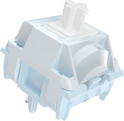 Kailh Box White Switch for Mechanical Gaming Keyboard 3-Pin Plate Mounted/RGB/SMD Waterproof MX Lever Switch (108pcs) in Kuwait
