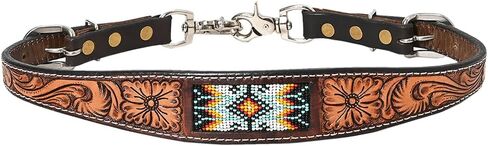 Hilason Western Horse Floral Headstall Stall Twher in Saudi Arabia