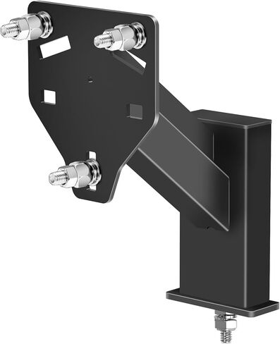 Trailer Spare Tire Mount Bracket for Trailer, Spare Tire Carrier Heavy Duty Holds up to 160 Lbs,Fits 4 & 5 & 6 Lugs Trailer Wheels on 4",4.25",4.5'', 4.75'', 5'' and 5.5'' Bolt Patterns in Kuwait
