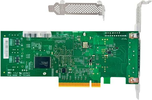LSI 9207-8i بطاقة وحدة التحكم RAID 6Gbs SAS HBA P20 IT الوضع لـ ZFS FreeNAS unRAID RAID المتوسع بطاقة + 2*8087 كابل SATA in Kuwait