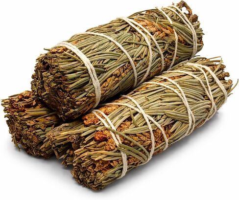 Smudge Sticks 3 Pack for Cleansing House, Meditation, Yoga, Negative Energy Cleanse, and Smudging with Starter Guide | 4 Inch Organic Sage Bundles (Dragon's Blood) in Saudi Arabia