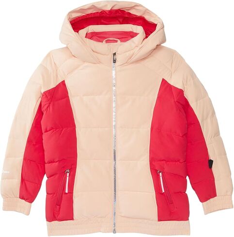 Spyder Kids Girls Zadie Synthetic Down Jacket (Toddler/Little Kid) Peach Blush 6 Years in Saudi Arabia