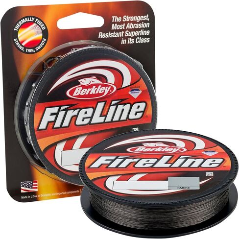 Berkley Fused Crystal Fireline, 10/4 Lb, 125 Yd , Smoke in Kuwait
