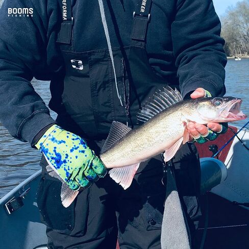 Booms Fishing FG2 قفازات الصيد، UPF50+ قفازات الحماية من الشمس، قفازات بدون أصابع للرجال والنساء لصيد الأسماك، والتجديف، والمشي لمسافات طويلة، والقيادة، والدراجات النارية، وركوب الدراجات، والصيد، في الهواء الطلق، والتخييم، والتجديف in Saudi Arabia