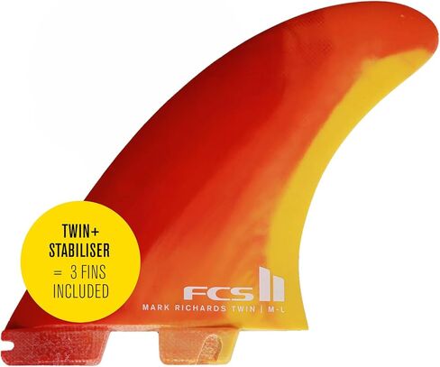 مجموعة FCS II Mark Richards Twin + Fin Fin in Kuwait