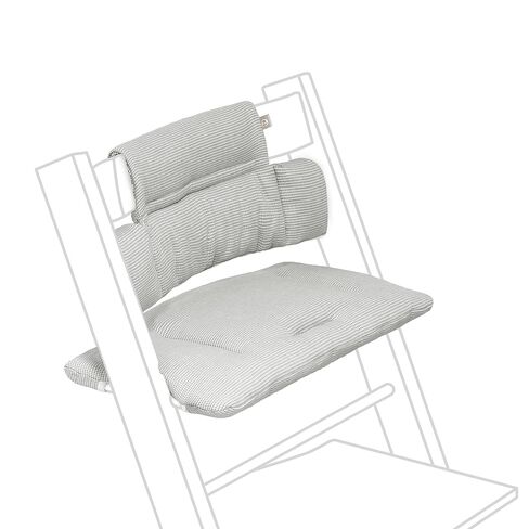 وسادة الأطفال Stokke Tripp Trapp، قلوب حلوة - أضف النعومة والدعم والراحة إلى مجموعة الأطفال Tripp Trapp الخاصة بك - يمكن غسلها في الغسالة + مصنوعة من القطن العضوي - تناسب جميع كراسي Tripp Trapp in Kuwait