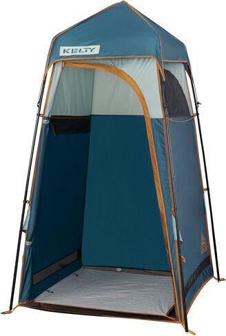 مأوى الخصوصية Kelty Discovery H2GO، دش المخيم ومأوى التغيير، مدخل بسحاب، إطار عمود فولاذي، قائم بذاته in Kuwait