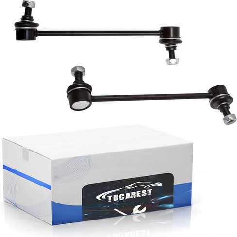 TUCAREST مثبت خلفي Sway Bar Link 2 قطعة K90313 (لـ RWD) متوافق مع 95-04 To-yota Avalon، 92-01 Camry، 99-03 Solara /92-01 Le-xus ES300، 99-03 RX300 [# 4883007010 4883033010] in Kuwait