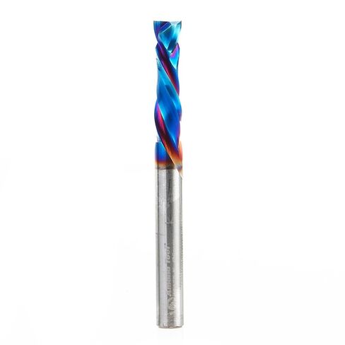 Amana Tool 46175-K CNC SC Spektra Extreme Tool Life Coated Compression Spiral 6mm D x 25mm CH x 6mm SHK x 64mm Long 2 Flute Router Bit in Saudi Arabia
