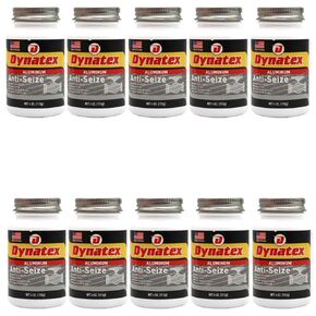 49550 Industrial Aluminum Anti-Seize and Lubricating Compound Paste, 4 oz Brush Top Bottle, -60 to 2000 Degree F, Silver Grey in Saudi Arabia