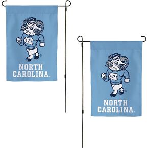 University of North Carolina Garden Flag UNC Chapel Hill Tar Heels Banner 100% Polyester (Design 2) in Kuwait