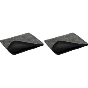 K&H Pet Products Small Animal Outdoor Heated Pad Replacement Cover, Zipper Closure, Soft & Breathable, Machine Washable, Fits K&H Small Animal Heated Pad (Sold Separately) - 12 X 9in Gray Fleece in Saudi Arabia