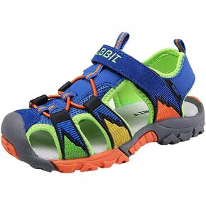 DADAWEN Boy's Girl's Outdoor Athletic Strap Breathable Closed-Toe Water Sandals (Toddler/Little Kid/Big Kid) in Saudi Arabia