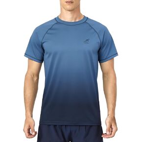 Men's Swim Shirts Rash Guard Short Sleeve UPF 50+ UV Sun Protection SPF Shirt Quick Dry Swimming Fishing Water Beach T Shirts in Saudi Arabia