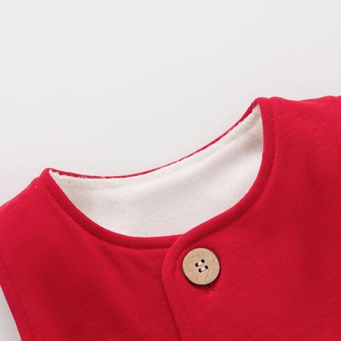 pureborn Baby Toddler Reversible Vest Warm Sleeveless Jacket Spring Winter Children Waistcoat in Saudi Arabia