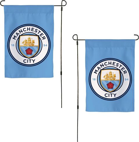 لافتة علم حديقة مانشستر سيتي مان سيتي MCFC لكرة القدم بالدوري الإنجليزي الممتاز 100% بوليستر (علم الحديقة A) in Saudi Arabia