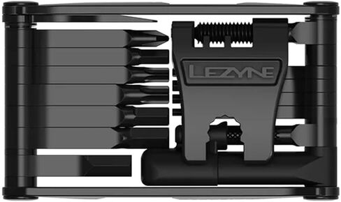 LEZYNE Super V23 Bicycle Multi-Tool, Anti-Corrosion Vanadium Bits, Tubeless Tire Plug Kit, Hex 2/2.5/3/4/5/6/8MM, T10/T25/T30, Chain Breaker, Bike Tool in Saudi Arabia