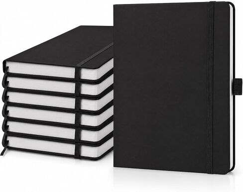 Laumoi 14 Pack Lined Journal Notebooks 5.5 x 8.2 Inch A5 Hardcover Notebook College Ruled Notepad with Pen Holder PU Leather Ruled Lined Journals for School Business Work Writing(Morandi Color) in Kuwait