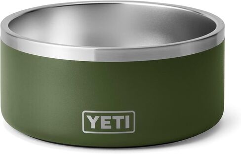 وعاء الكلب YETI Boomer 8، من الفولاذ المقاوم للصدأ، غير قابل للانزلاق، يحمل 64 أونصة، أسود in Kuwait