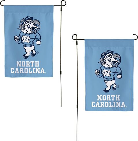 لافتة علم حديقة جامعة نورث كارولينا UNC Chapel Hill Tar Heels 100% بوليستر (تصميم 2) in Kuwait