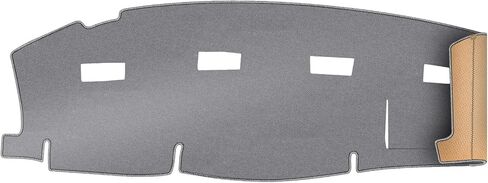 Upgrade Dacron Dashboard Cover Fit for 2006-2009 Do-dge Ram 1500/ Ram 2500/ Ram 3500 Effective Anti Glare, Reduce Reflection, Sun Protection, Dust Proof, UV-Proof -Grey in Saudi Arabia