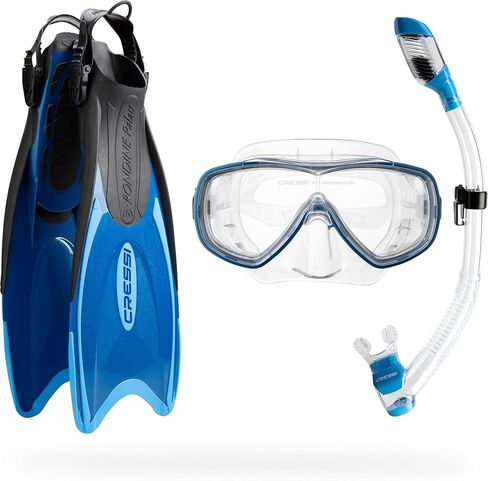 Cressi Palau LAF Set, blue, XS/S in Saudi Arabia