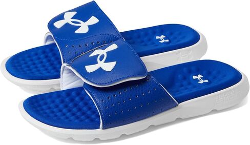 شريحة Ignite Pro للأولاد من Under Armour، (600) أحمر / أسود / أسود، 3، الولايات المتحدة in Saudi Arabia