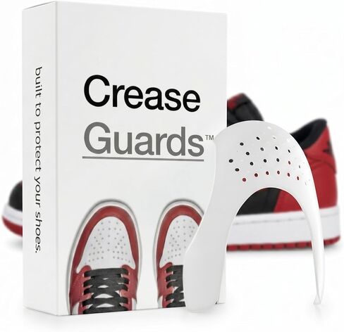 SOL3 Crease Guards™ | واقيات تجاعيد الأحذية للأحذية الرياضية - Air Force 1، Jordans، Dunks - زوجان in Kuwait