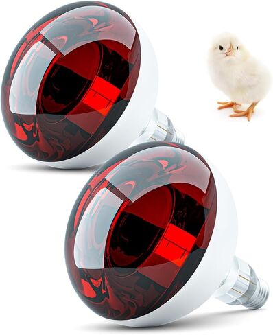 DoRight Reptile Heat Lamp Bulb UVB Reptile Light Bulbs 85W, Reptile Basking Spot Light Bulb Heat Lamp for Reptile Chicken Coop Bearded Dragon Turtle Hermit Crab Gecko Lizard, 2 Pack in Saudi Arabia