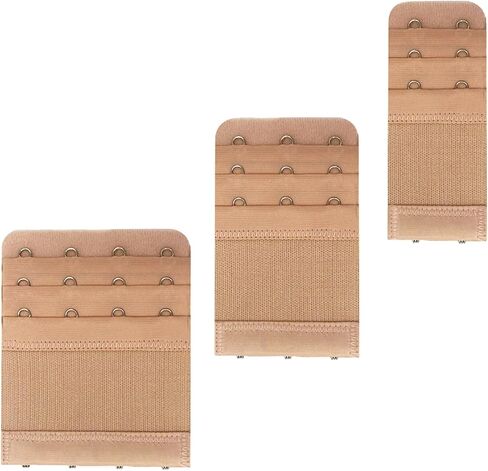 Aphlos 12 Pack Flexible Bra Extender Strap 2/3/4 Hooks Adjustable Bra Strap in Saudi Arabia