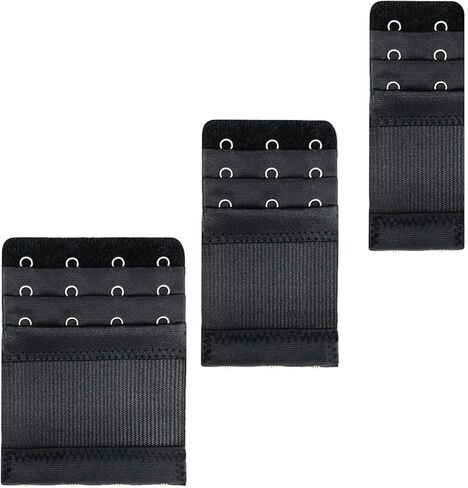 Aphlos 12 Pack Flexible Bra Extender Strap 2/3/4 Hooks Adjustable Bra Strap in Saudi Arabia