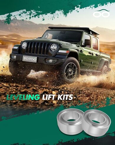 مجموعة رفع التسوية SCITOO مقاس 2.5 بوصة متوافقة مع دودج رام 1500 2500 3500 2WD 1994-2018 in Saudi Arabia