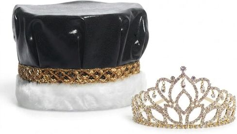 تاج الملك الساتان ومجموعة الملوك الذهبية Adela Queen Tiara in Saudi Arabia