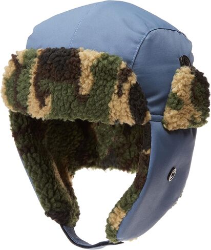 Amazon Essentials Kids' Little Fleece Sherpa Lined Trapper Hat in Saudi Arabia