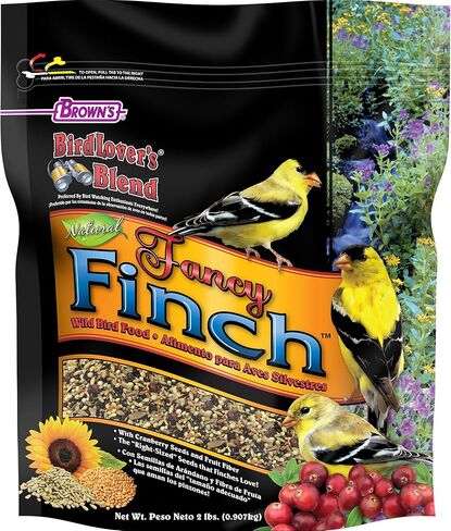 إف إم. براون's Bird Lover's Blend Fancy Finch مع التوت البري للحيوانات الأليفة، 2 رطل in Saudi Arabia