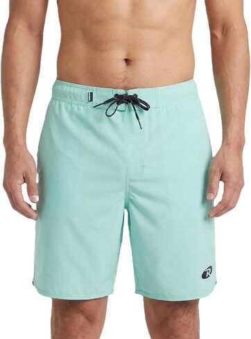 Rokka&Rolla Men's Swim Trunks Quick Dry Stretch Beach Shorts Swimwear Bathing Suit with Mesh Lining in Saudi Arabia