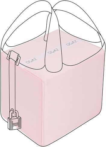 DGAZ محفظة وسادة المشكل إدراج، حقيبة يد فاخرة حمل المشكل، رغوة الذاكرة - يناسب picotin18/22bags (أبيض، PC22) in Kuwait