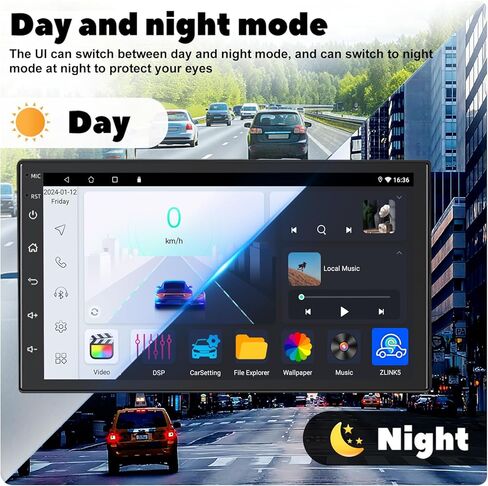ستيريو سيارة 4+64 جيجا لسيارة Honda CRV 2007-2011 Carplay Android Auto، 8 CORE QLED 1280x720 9 بوصة راديو سيارة بشاشة تعمل باللمس مع كاميرا خلفية وأمامية، بلوتوث، وصلة مرآة، ملاحة GPS، راديو FM/AM in Saudi Arabia