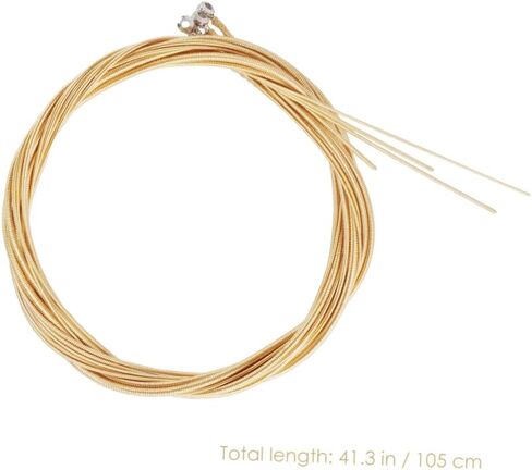 1 Set bass strings electric bass parts replacing Guitar music steel wire musical instruments accessories acoustic bass gitarre instrument brass stringed instrument Ukulele in Saudi Arabia