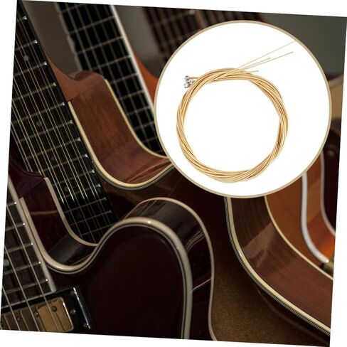 1 Set bass strings electric bass parts replacing Guitar music steel wire musical instruments accessories acoustic bass gitarre instrument brass stringed instrument Ukulele in Saudi Arabia