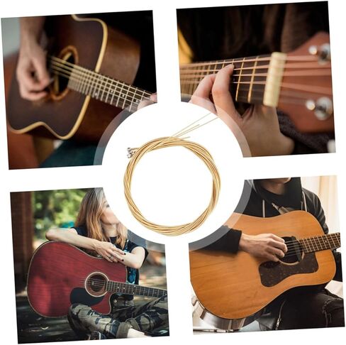 1 Set bass strings electric bass parts replacing Guitar music steel wire musical instruments accessories acoustic bass gitarre instrument brass stringed instrument Ukulele in Saudi Arabia