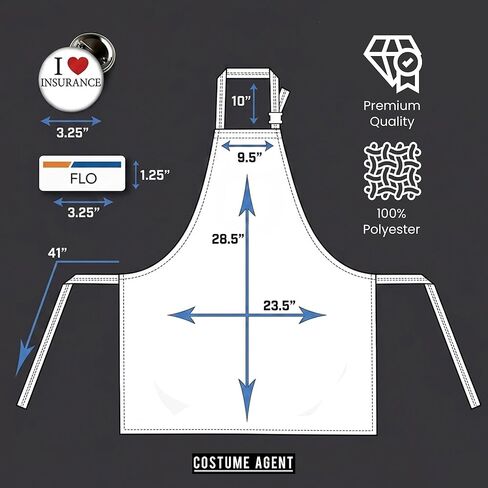 Progressive Insurance Men's Flo Costume in Saudi Arabia