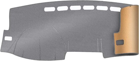 Upgrade Dacron Dashboard Cover Fit for 2009-2013 Toyota Corolla Effective Anti Glare, Reduce Reflection, Sun Protection, Dust Proof, Moisture Absorption UV-Proof -Grey in Saudi Arabia