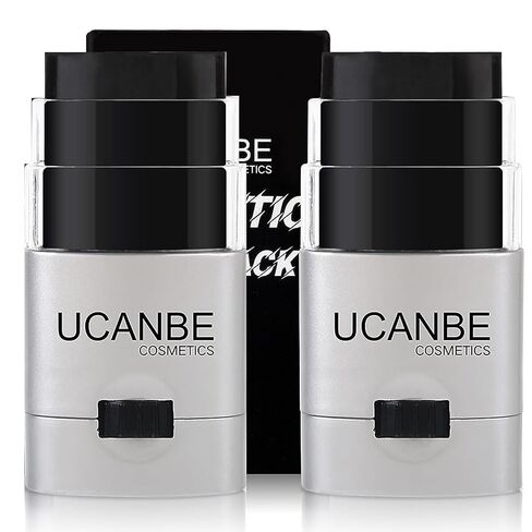 UCANBE Camo Face Paint,3 Color Camouflage Hunting Accessories,Face Paint Sticks,Non-Toxic Militarty Camo Paint,Oil Activated Makeup Sticks for Costume Party,Cosplay,Hunting,Army(Black+Green+Brown) in Saudi Arabia